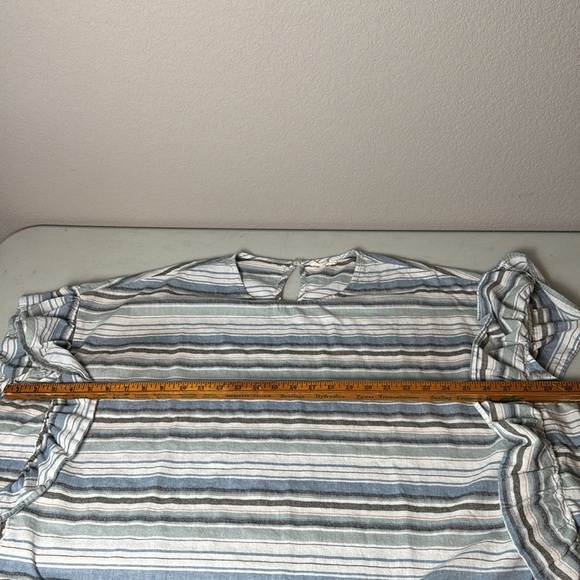 Cotton Bleu poncho style top - Picture 8 of 9